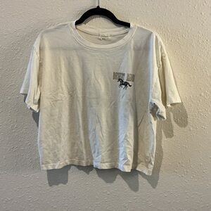White Short Sleeve Tee